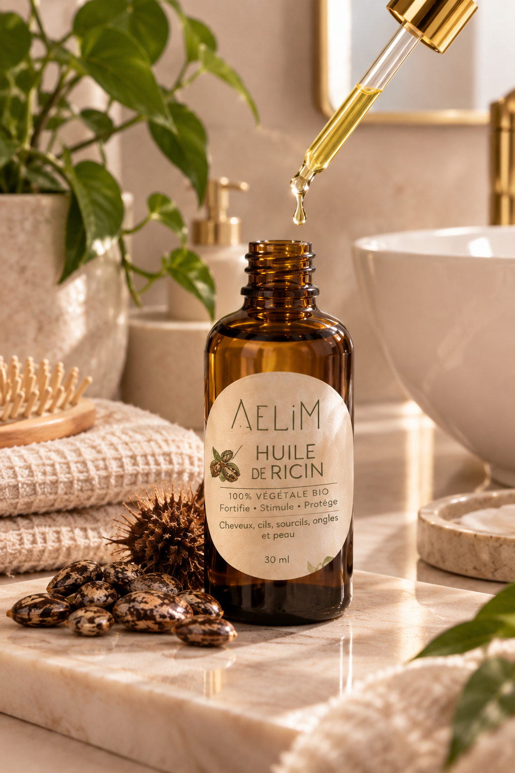 Huile de Ricin Bio