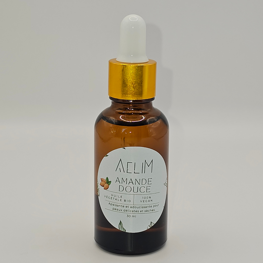 Huile d'Amande douce Bio 100 % naturelle
